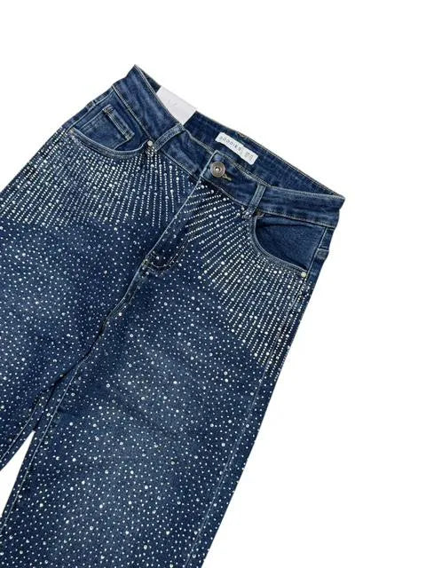 Goodies wide leg glitter spijker