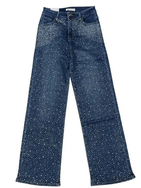 Goodies wide leg glitter spijker