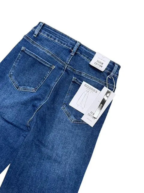 Goodies wide leg glitter spijker