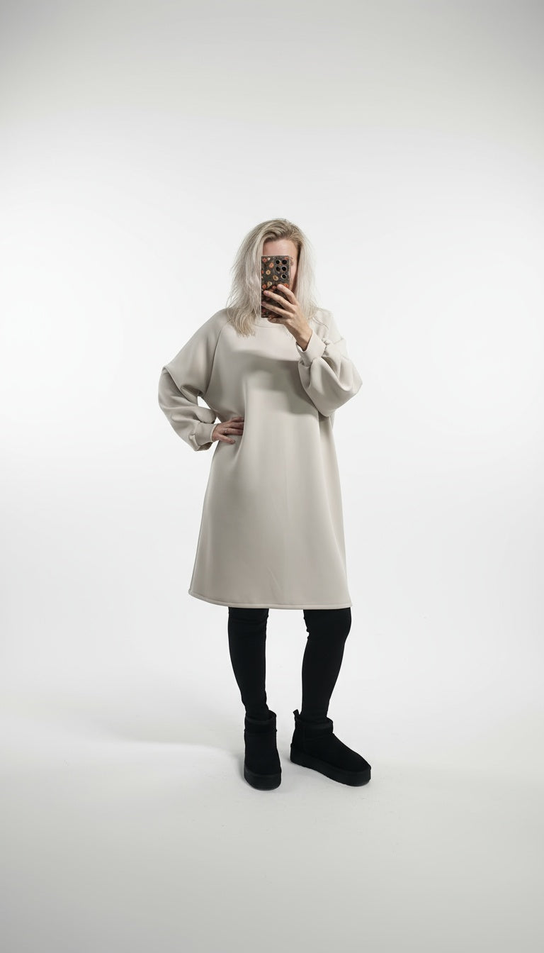 Sweater dress van Mooij