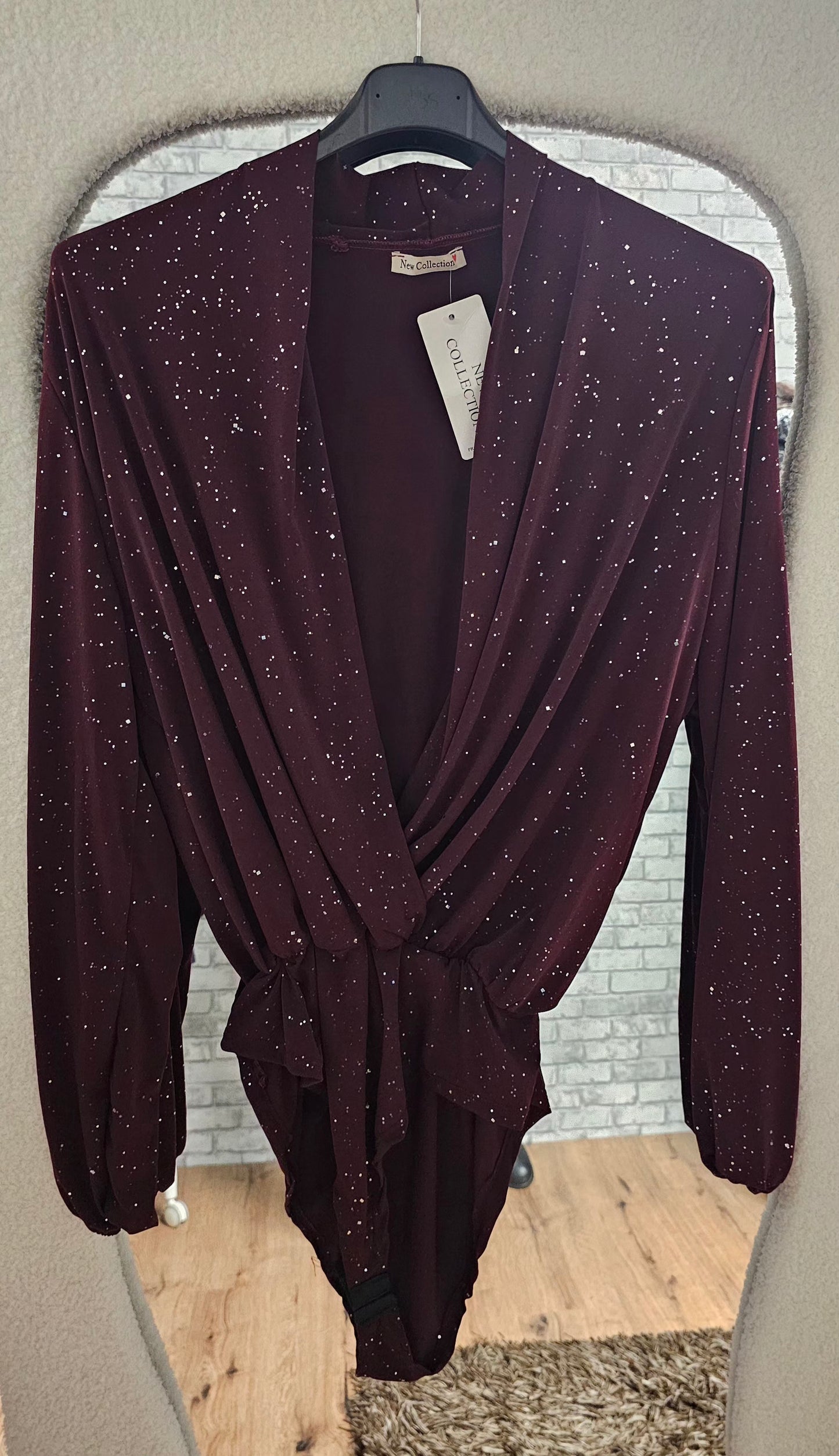 Body glitter Bordeaux